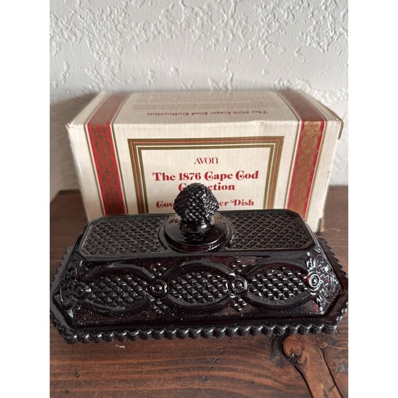 Avon 1876 Cape Cod Kitchen Vintage Avon Cape Cod Collection Ruby